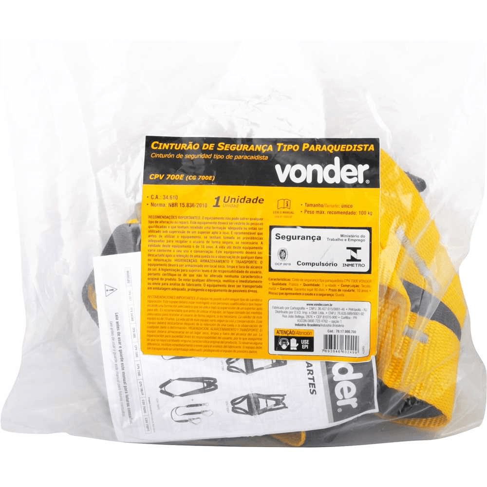 Cinto de Seguranca cpv 700e Vonder