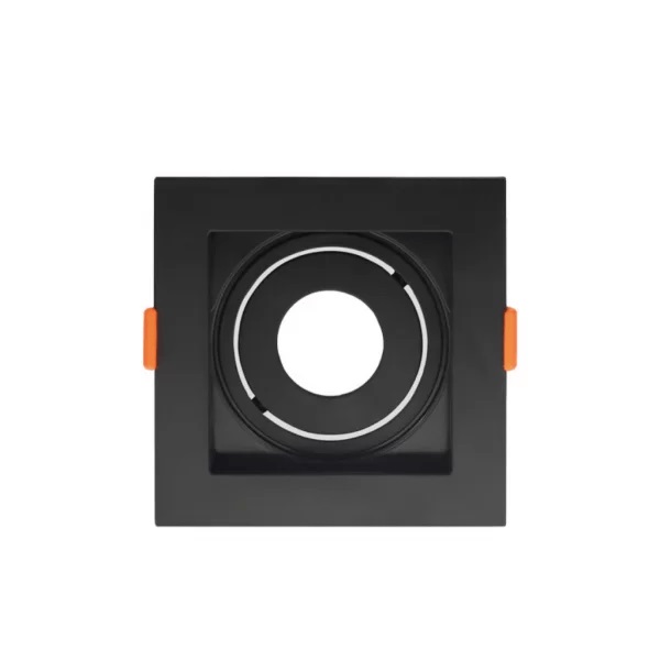 Spot emb Orbital Gu10 S/lamp Preto Llum