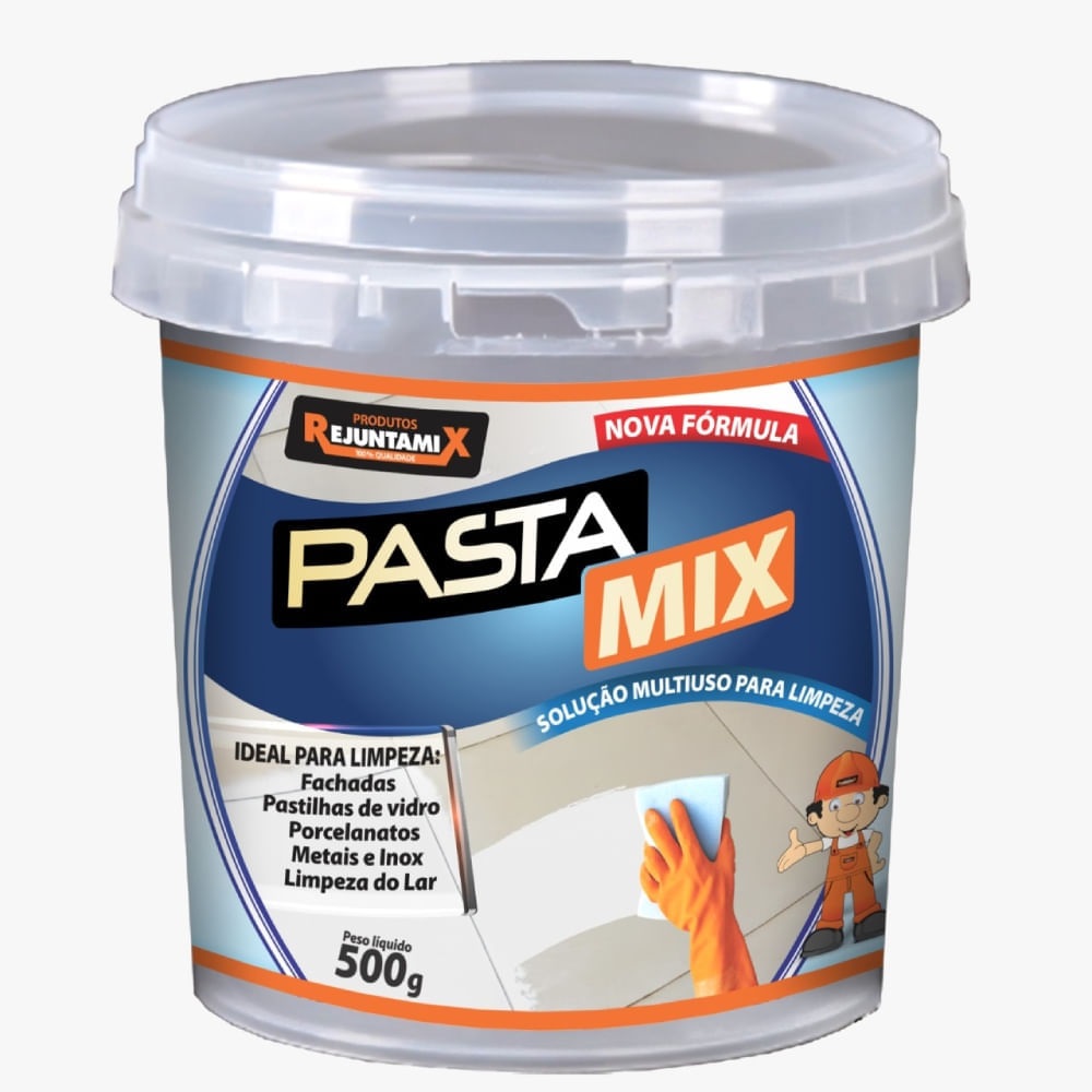 Pasta de Limpeza Pastamix 500g - Rejuntamix