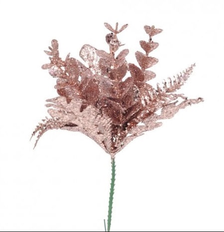 Pick Folhas Glitter Reg 25cm - Cromus