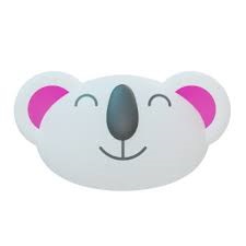 Led Noturna Coala Rosa Bivolt Exatr