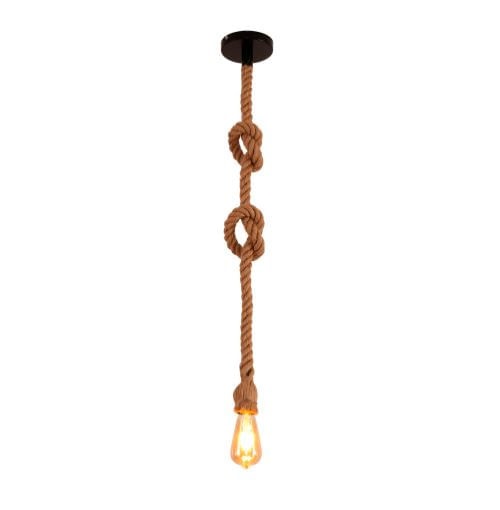 Pendente Corda 1,5m E27x1 Nitrolux