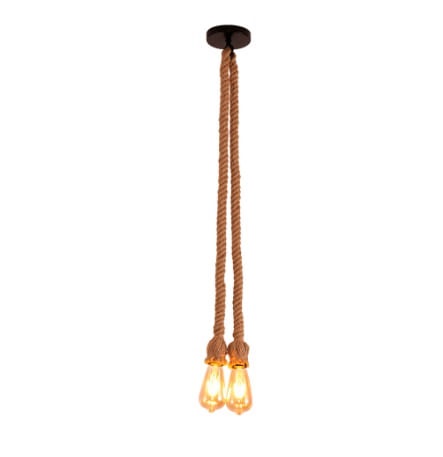 Pendente Corda 1m E27x2 Nitrolux