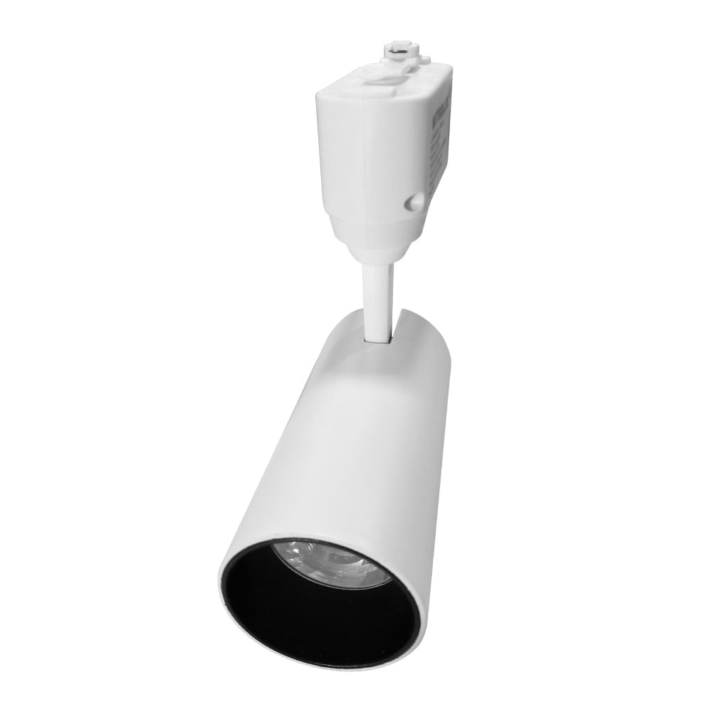 Spot Trilho 05b 13w 6500k br Nitrolux