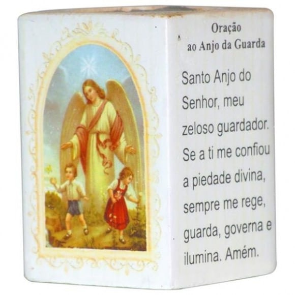 Anjo da Guarda P/vela 7,5cm