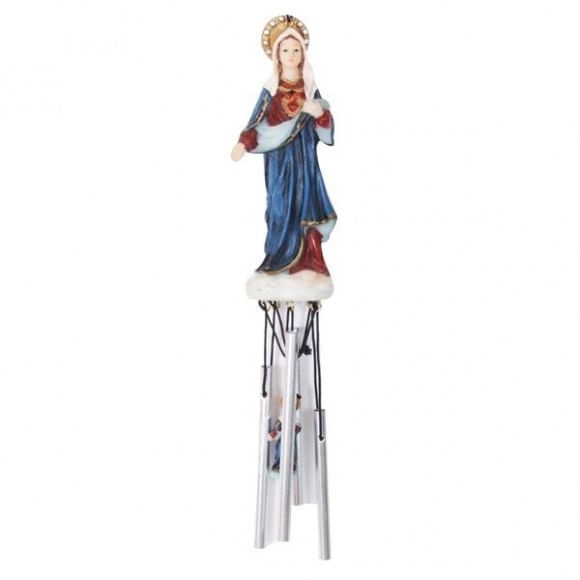 Sag.coracao Maria 15cm Sino dos Ventos