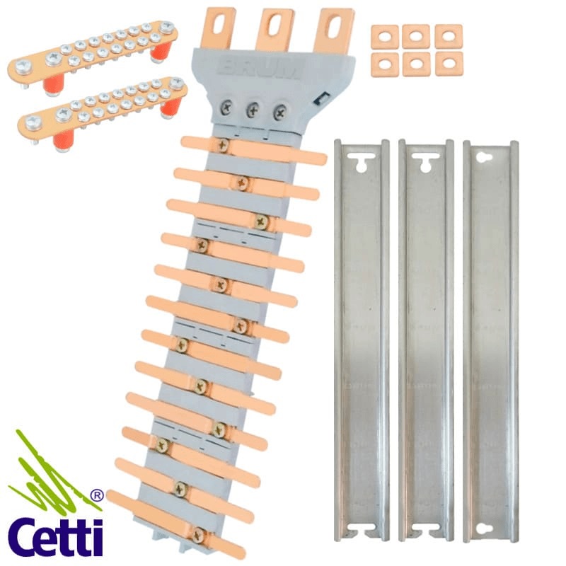 Barramento Trif 48pl 160am Brum