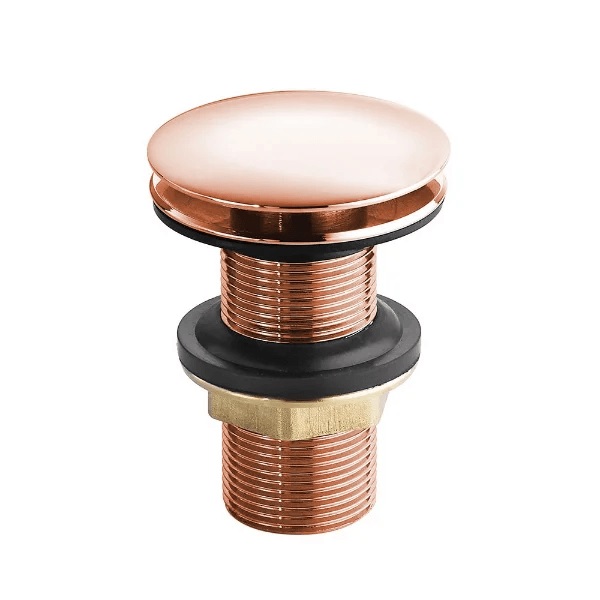 Válvula Para Lavatório Luxo Rose Gold Lorenzetti