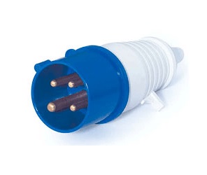 Plugue 3p+t 220v 32a 9h Lukma