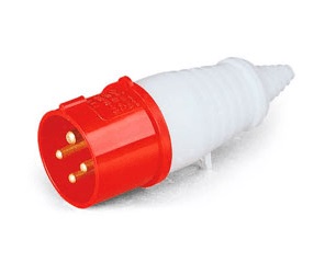 Plugue 3p+t 380v 32a Lukma