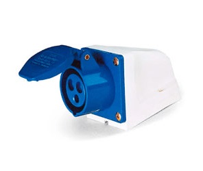 Tomada sob 2p+t 220v 32a Lukma