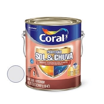 Resina Imper Incolor Prot Sol/chuva 3.6l