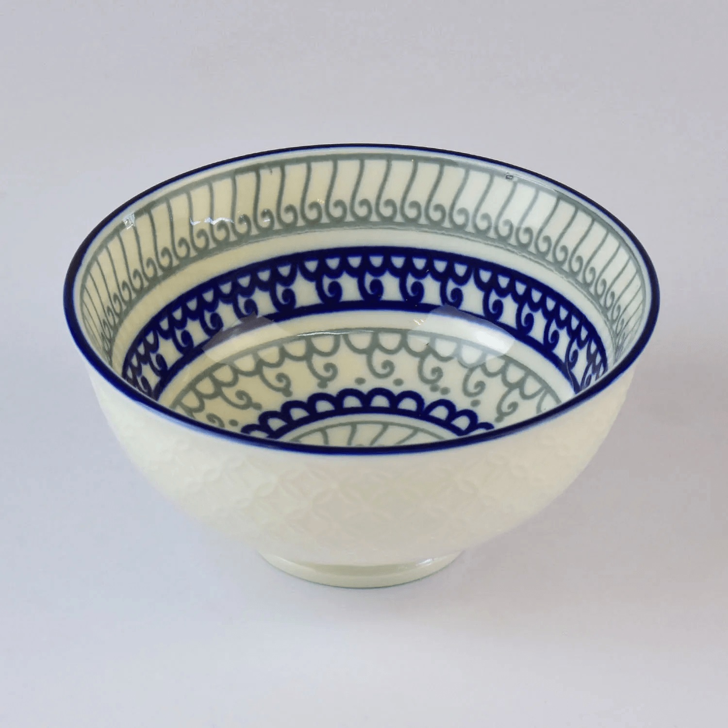 Bowl Texturizado Cinza Yq-10 c