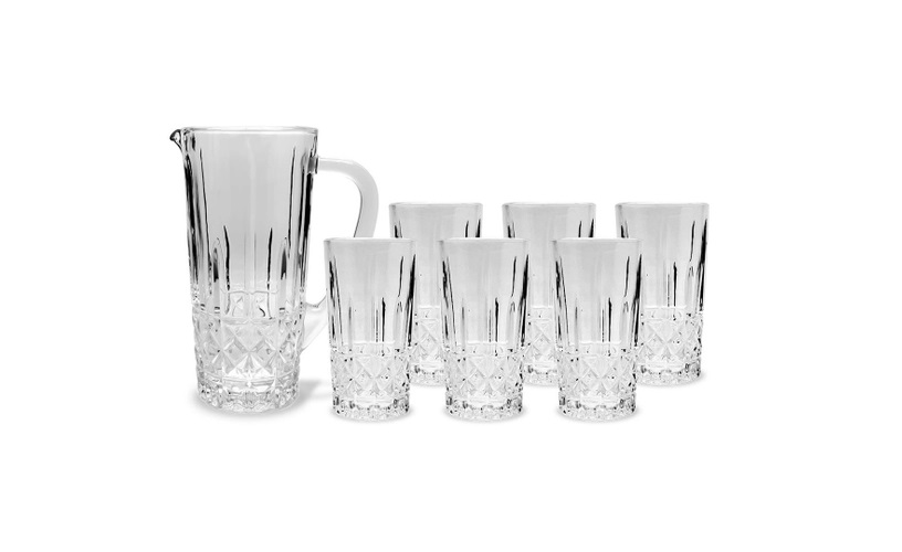 Cj 7pcs Jarra+copos los Angeles Brinox