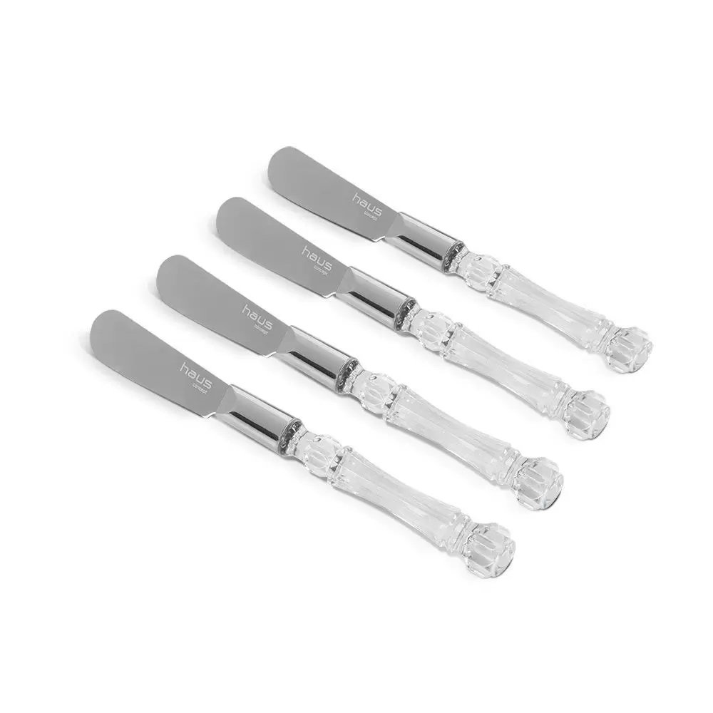 Cj Espátula P/mant 4pcs Tasty Cristal br