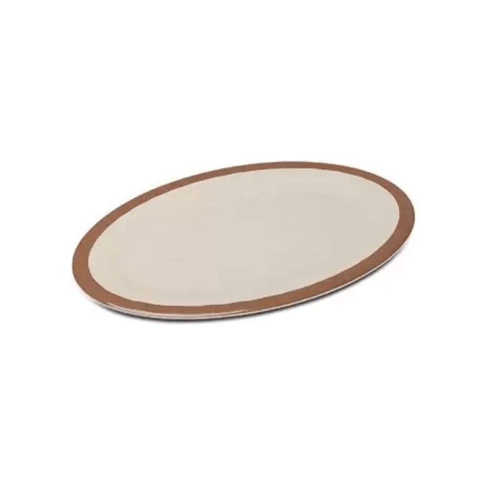 Prato Oval Pampelonne 40,5x28,4x1,6cm bc