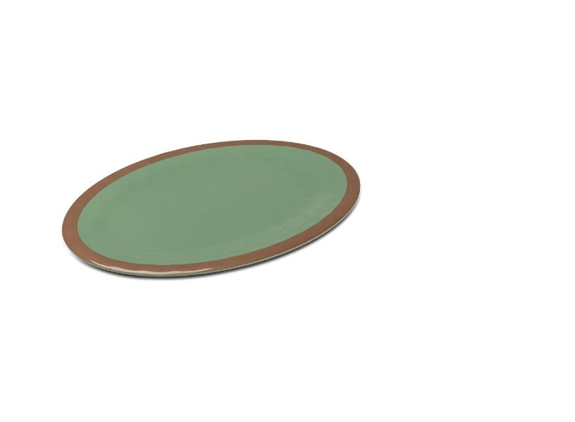Prato Oval Pampelonne 40,5x28,4x1,6cm vd