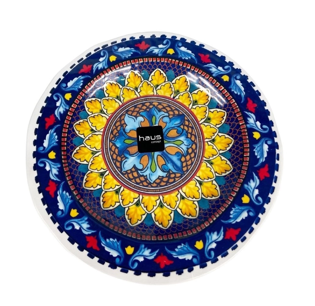 Prato Sobremesa Provença 22,8x1,6cm Brin