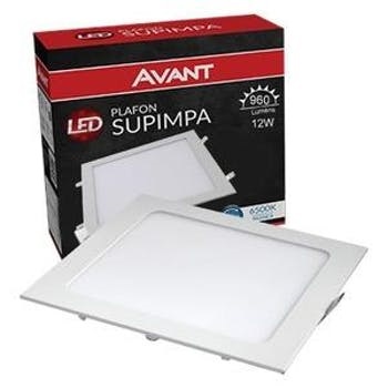 Painel emb qd led 12w 17cm 4000k Avant