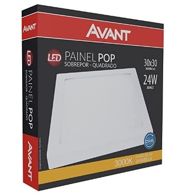 Painel pop sob qd 30 6500k 24w Avant