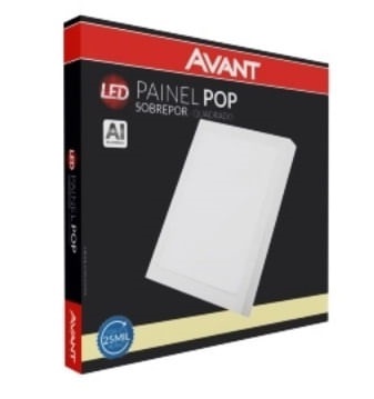 Painel pop sob qd 40 3000k 30w Avant
