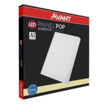 Painel pop sob qd 40 6500k 30w Avant