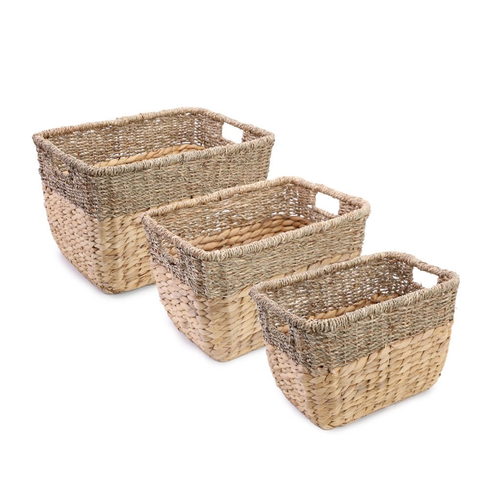 Cesta Palha pc 44x32x29cm Grande