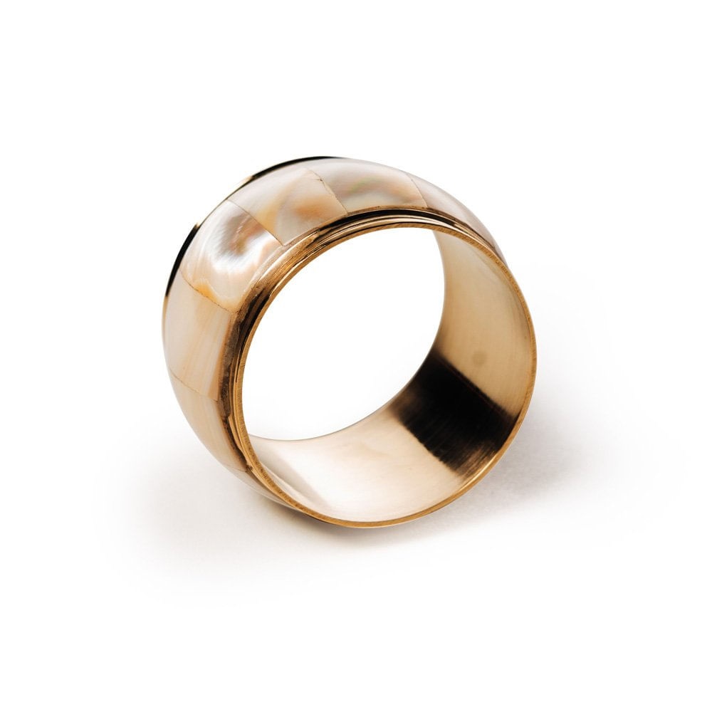 Argola P/guardanapo Perola Jg/04