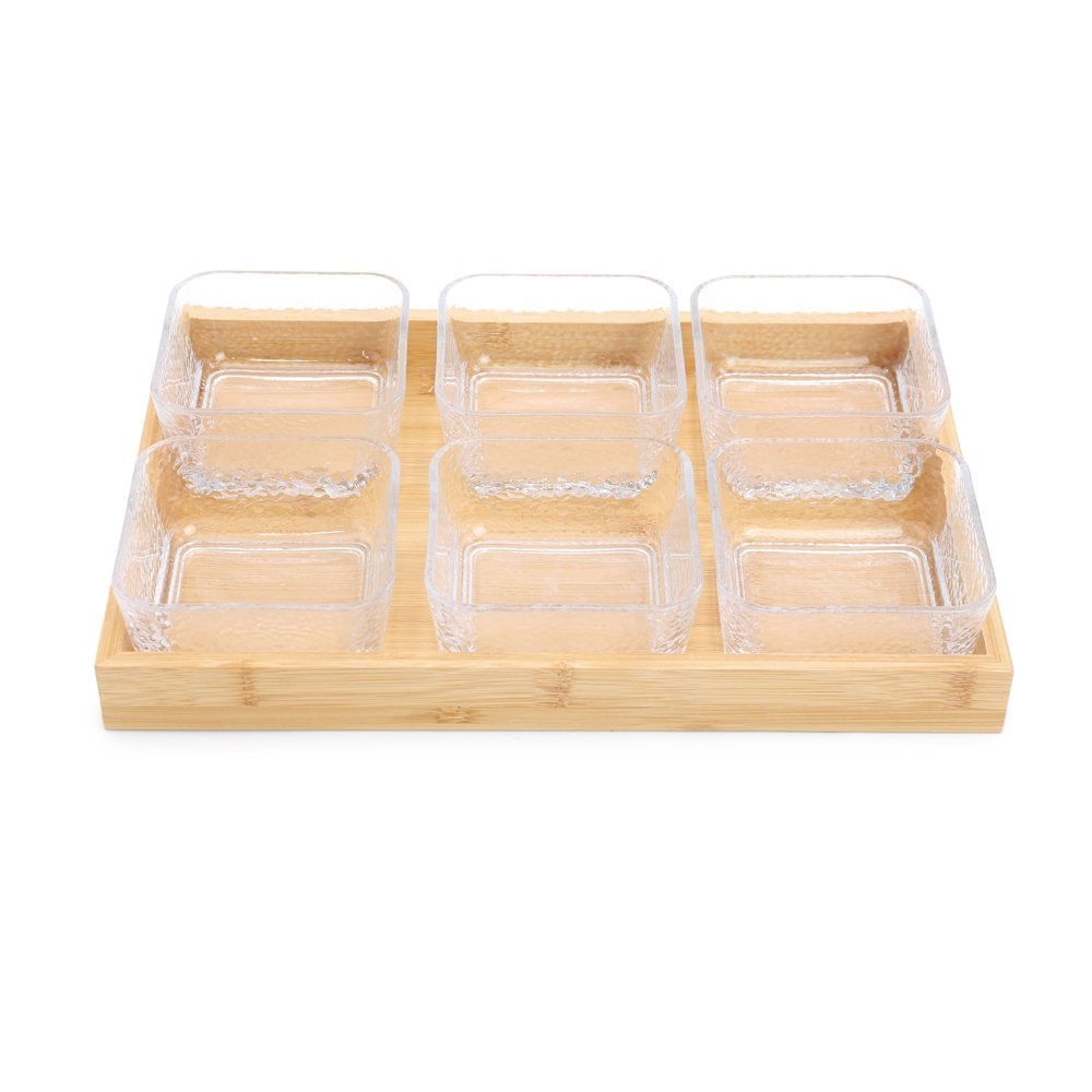 Porta Aperitivo Bowl Cri/mad C/7pc
