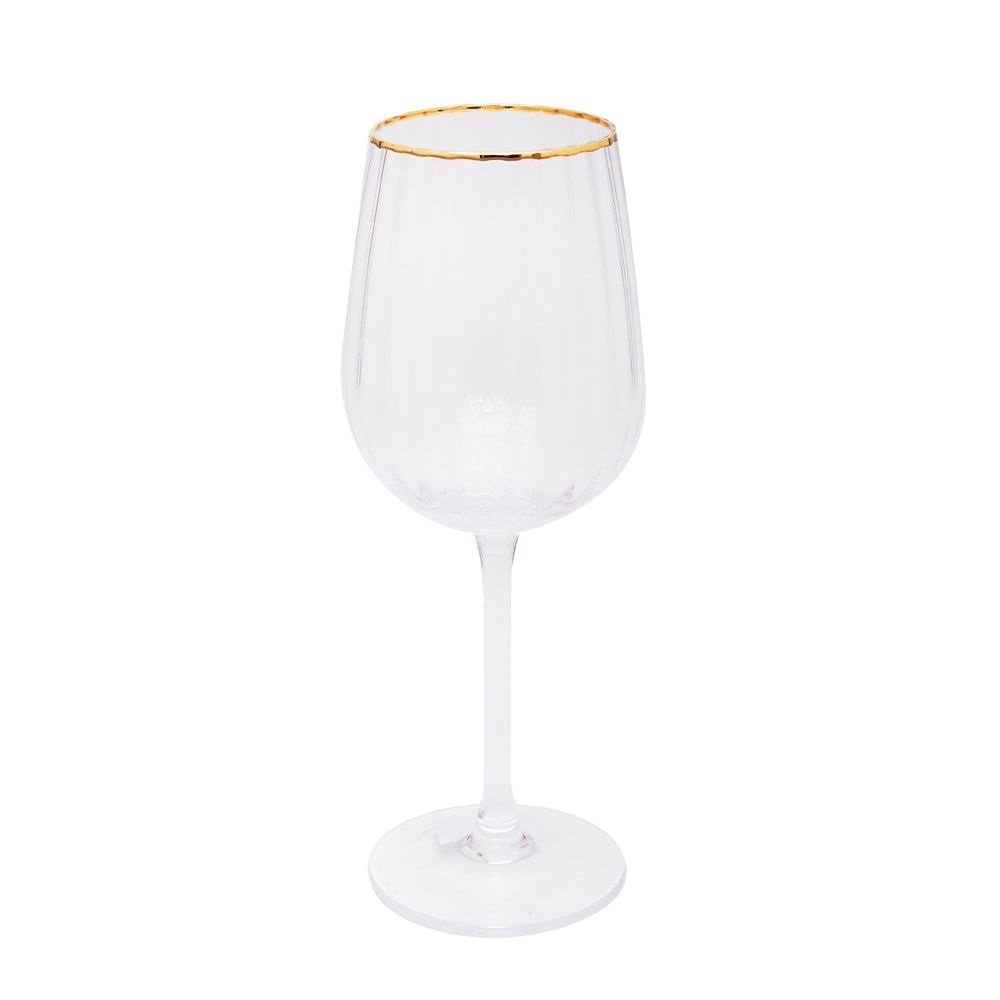 Taca Flute Vidr can Borda our inc 405ml