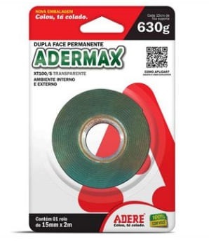 Fita Forte Dupla Face 15mmx02m Adere
