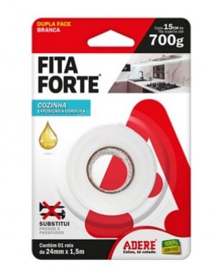 Fita Forte Dupla Face 24mmx1,5m ar Gord