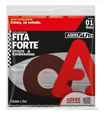 Fita Forte Dupla Face 12mmx3m cz Adere