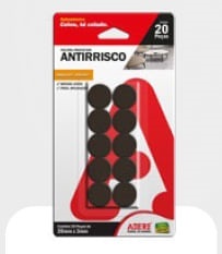 Protetor Feltro Redondo 20mmx3mm Adere