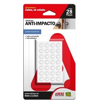 Protetor Redondo Transp 8mm Adere