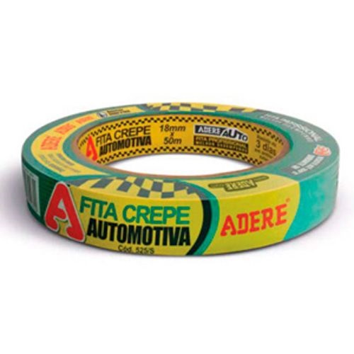 Fita Crepe Automotiva vd 18mmx50m Adere