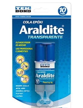 Adesivo Araldite Transp 6g Tekbond