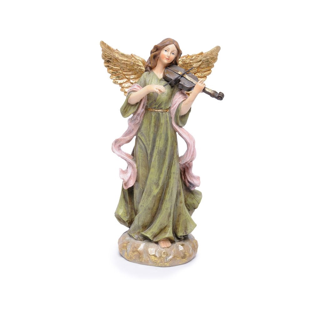 Anjo Decorativo em Resina Verde 1017839