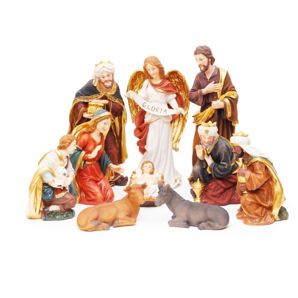 Presepio em Resina clr C/10pc 1200851