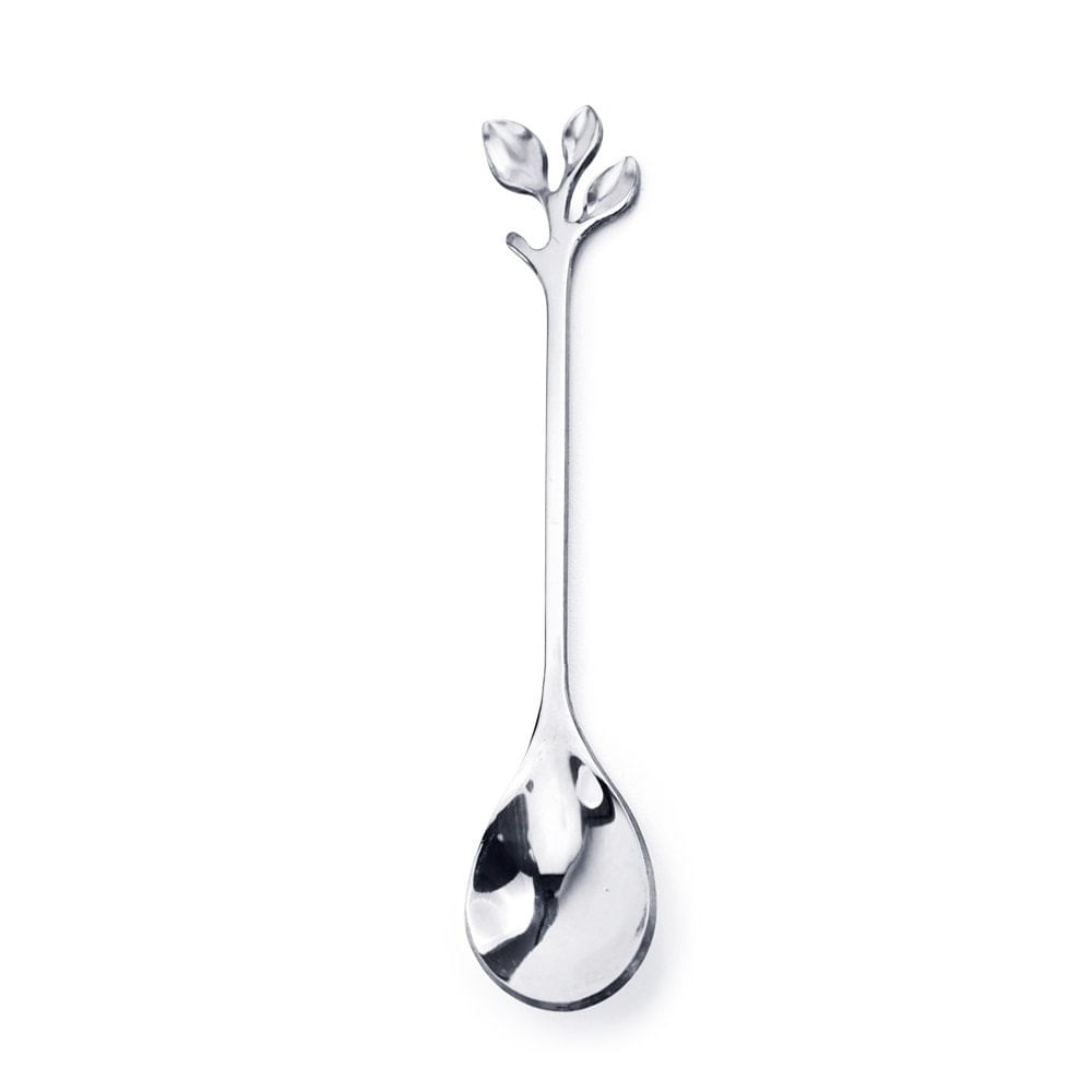 Colher de Cafe aco Inox Prata jg C/6pc