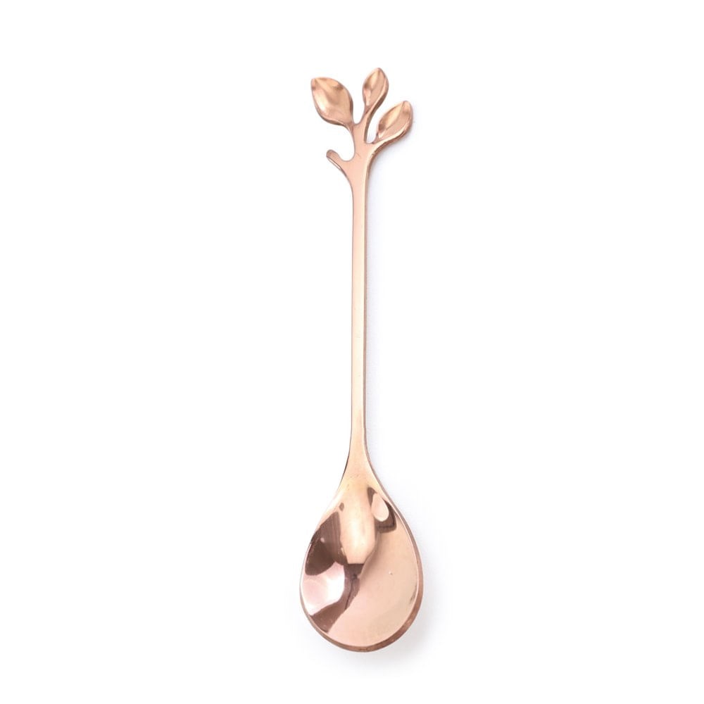 Colher de Cafe aco Inox Rose jg C/6pc