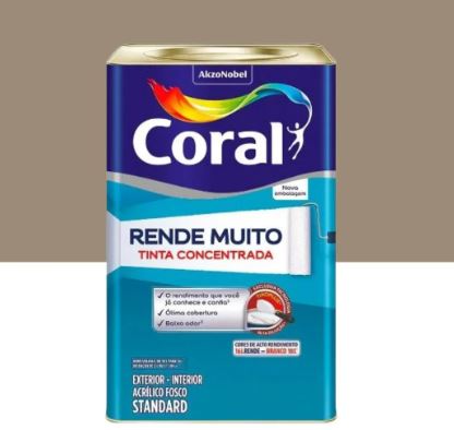 Tinta Rende Muito Concreto 16 litros - Coral