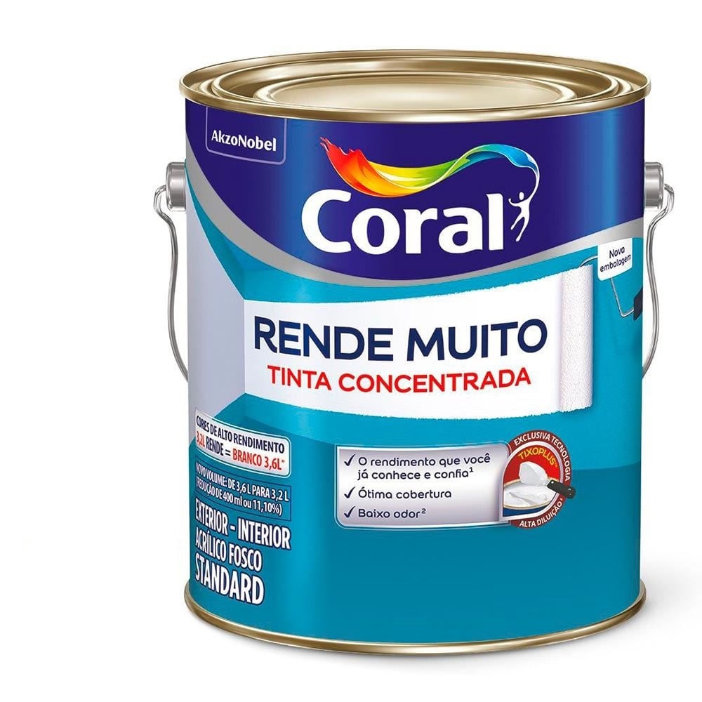 Tinta Rende Muito Branco Gelo 3.2l Coral