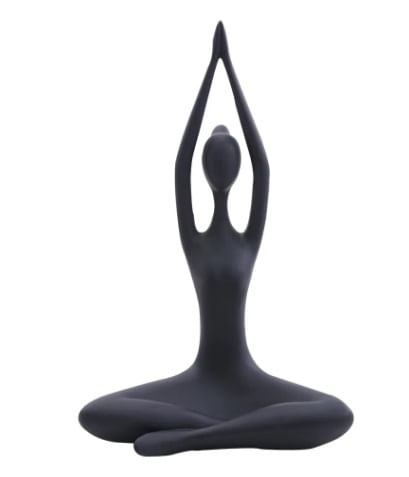 Estatueta de Mulher Yoga pt 1115900