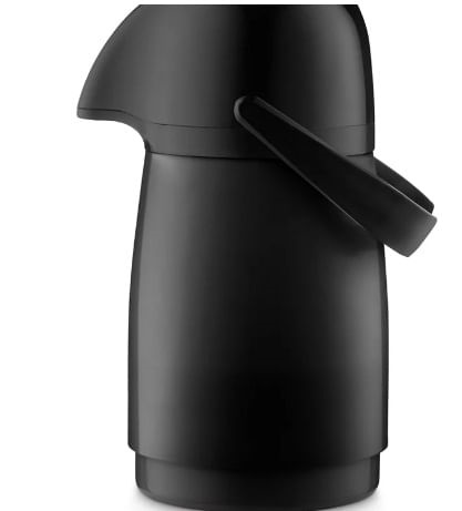 Garrafa Term Plast Preta 500ml Sr1014/1