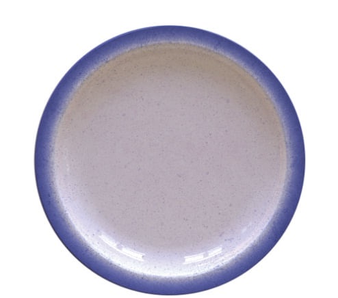 Prato Raso ac 28cm Rustico Azul