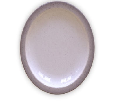 Prato Sobremesa ac 21cm Rustico Cinza