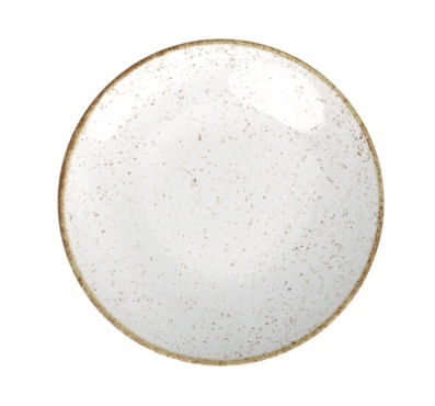 Prato Sobremesa c 21cm Rustico Marrom h