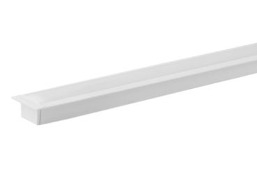 Perfil De Embutir Line 25x14mm 3 Metros Branco Blumenau