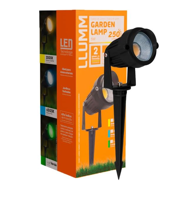 Espeto de Jardim Led 5w 3000k Bronzearte